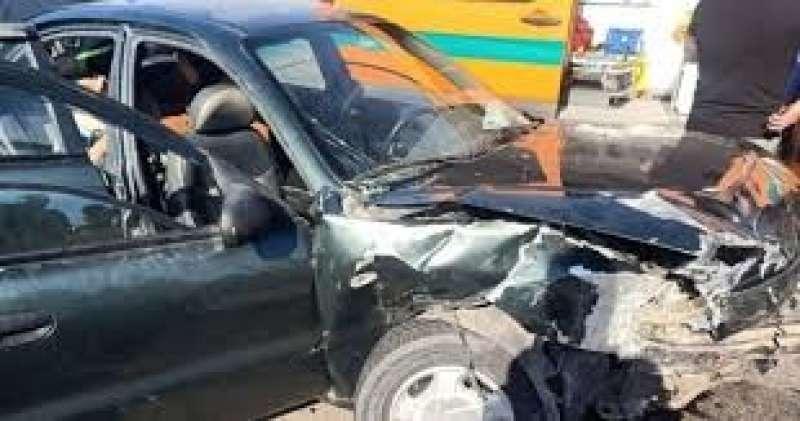 إصابة 7 أشخاص في حادث انقلاب سيارة بالفيوم