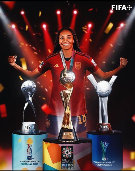 بعد كأس العالم للسيدات 2023..سلمى بارايولو بطلة العالم 3 مرات