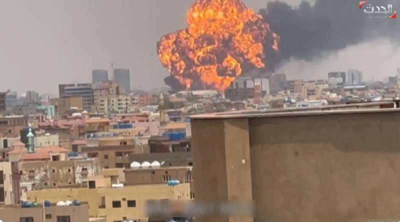 عاجل.. انفجار هائل يهز العاصمة السودانية