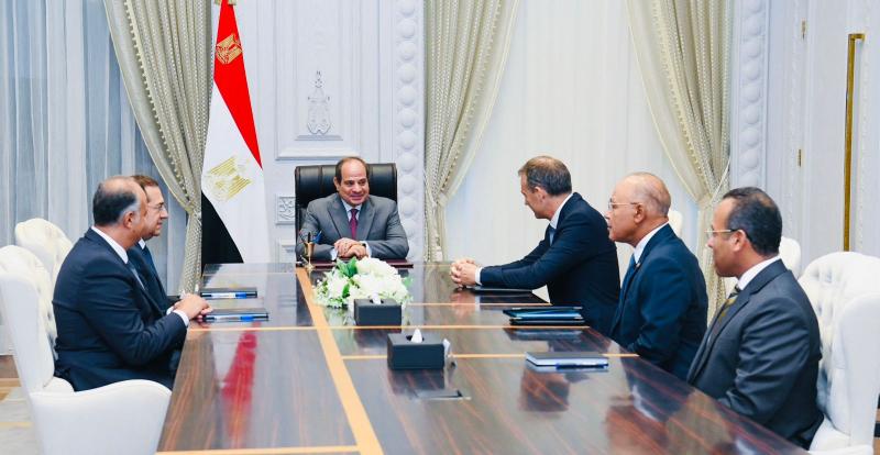 الرئيس السيسي يشيد بجهود شركة «بريتيش بيتروليوم» وإسهامها في عمليات الاستكشاف