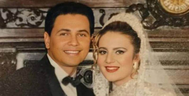 محمد رياض وزوجته رانيا محمود ياسين