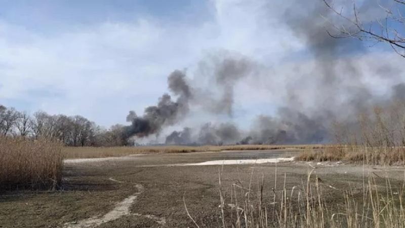 طائرة بدون طيار أوكرانية تهاجم بلدة روسية بالقرب من محطة نووية كبرى
