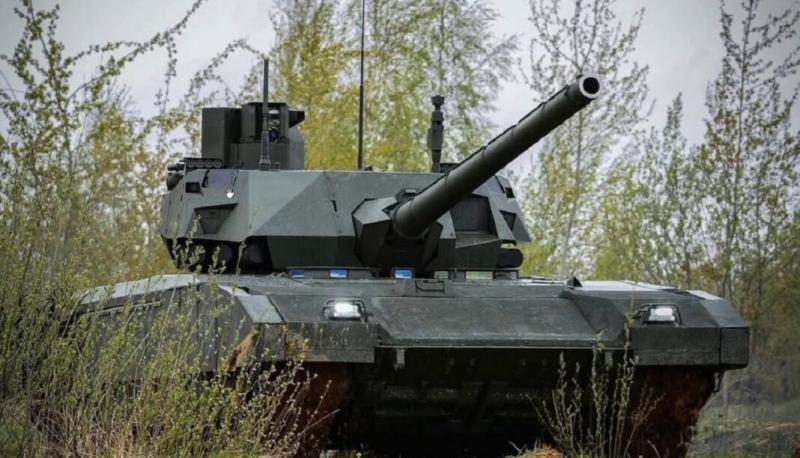 روسيا تعلن سحب دبابات أرماتا من أوكرانيا