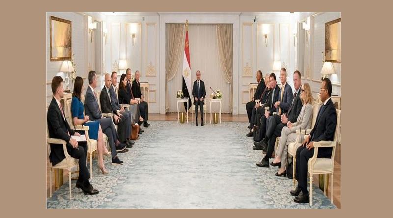 الرئيس يثمن العلاقات المصرية الإيطالية المتميزة والشراكة الممتدة مع شركة ”إيني”