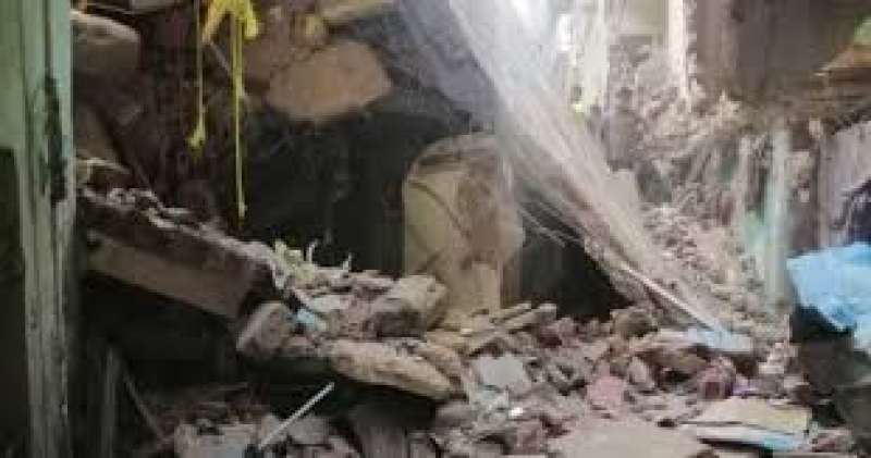ارتفاع ضحايا عقار حدائق القبة المنهار لـ 4 أشخاص وإنقاذ 3 آخرين