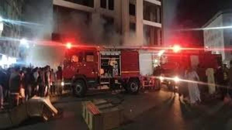 اندلاع حريق بمصنع ملابس في الشرقية