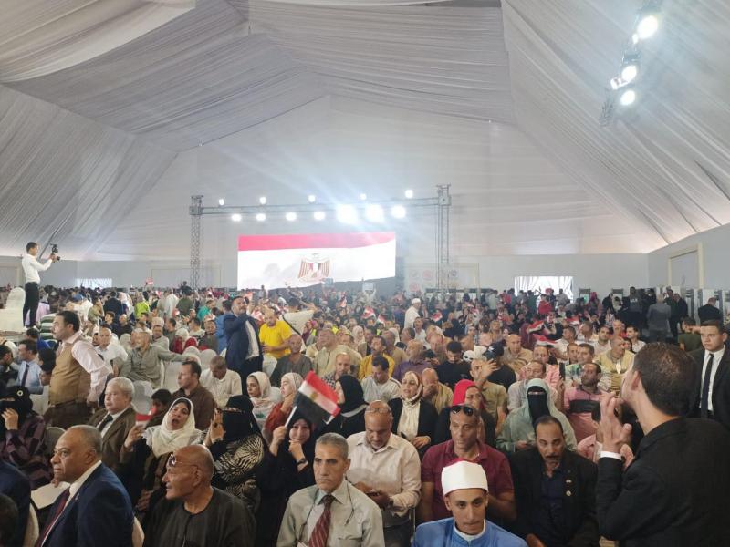60 قيادة حزبية تشارك في المؤتمر الثالث لتأييد ترشيح الرئيس السيسي بالشرقية
