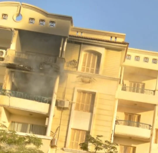 الحماية المدنية تسيطر على حريق شقة في الشيخ زايد