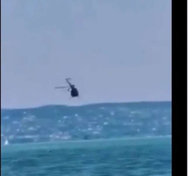 37 ثانية في قلب البحر.. فيديو مثير لتحطم طائرة مروحية بالمجر «فيديو»