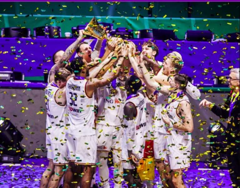 ألمانيا تتوج بكأس العالم لكرة السلة لأول مرة في تاريخها