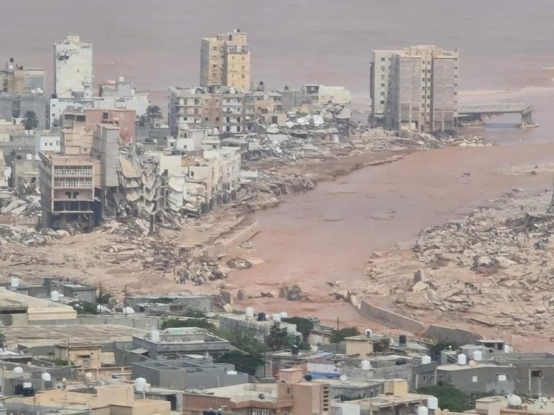 مقابر جماعية.. دفن 4 آلاف شخص في درنة الليبية بسبب العاصفة دانيال