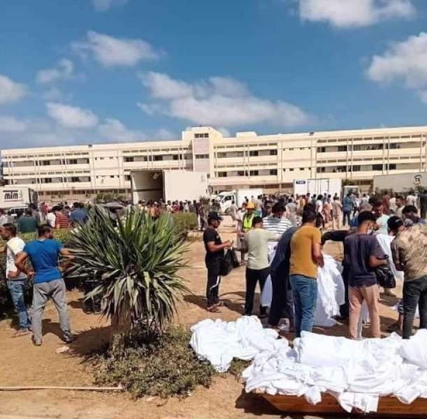 أهالي مطروح يجمعون 100 كفن لضحايا المصريين في درنة