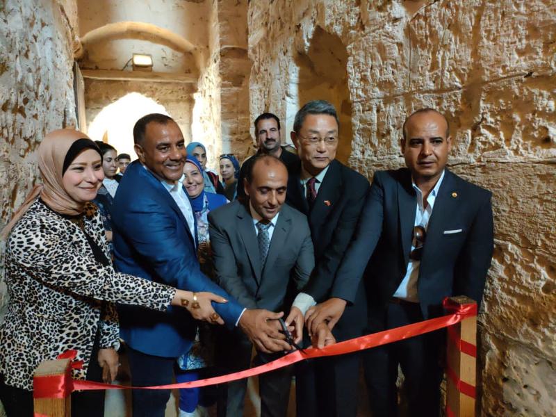 افتتاح معرض الصور الصيني المصري بقلعة قايتباي بالإسكندرية