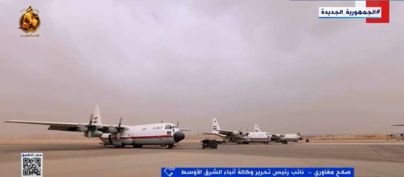 المساعدات المصرية إلى ليبيا 