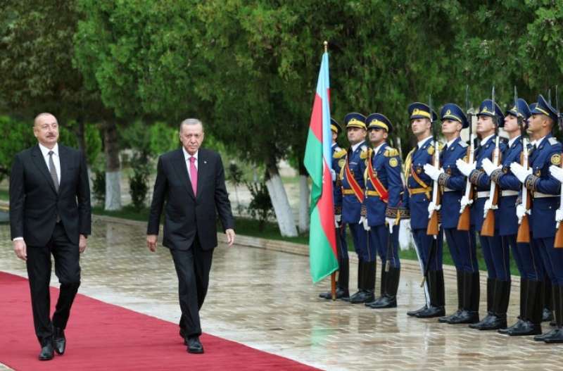 الرئيسان الأذربيجاني و التركي في محادثات بشأن ممر بري عبر أرمينيا