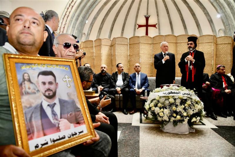 ارتفاع الضحايا لـ 114.. الرئيس العراقي يقدم التعازي لأهالي قضاء الحمدانية «صور»