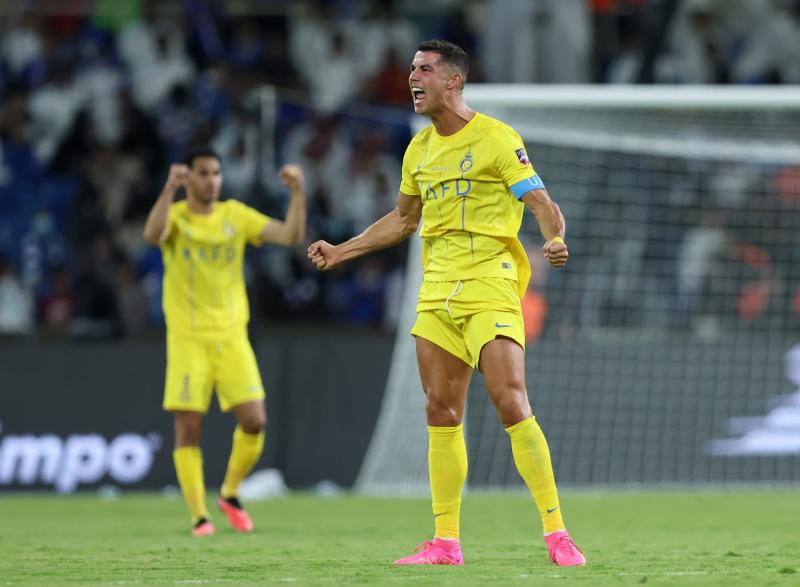 رونالدو يقود هجوم النصر الرسمي أمام الطائي في الدوري السعودي
