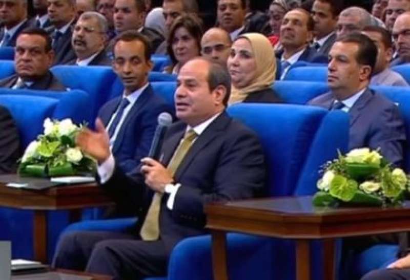 الرئيس السيسي: «بيانات الحكومة المصرية مؤمنة ولا يمكن عمل شلل لها»