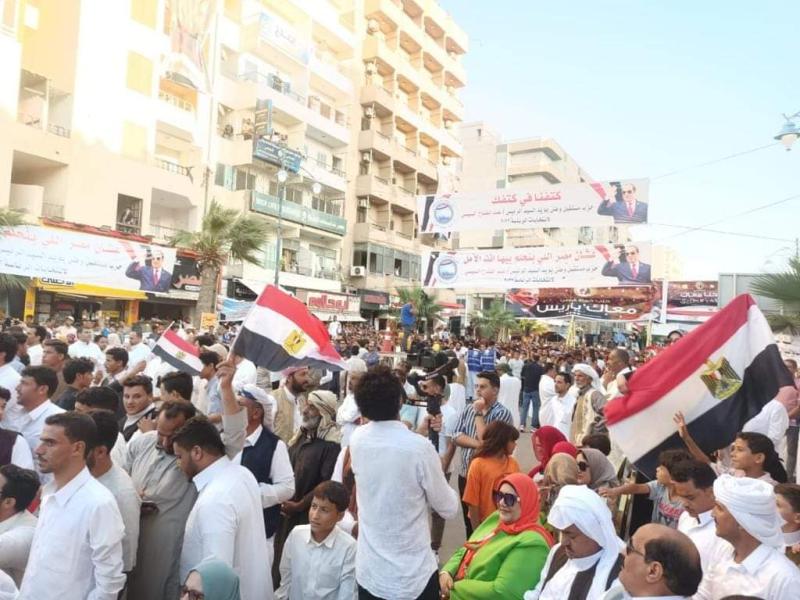 حملة مواطن بمطروح قالت كلمتها السيسي رئيسا لمصر