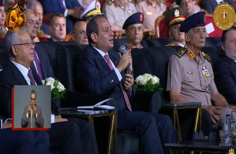 الرئيس السيسي عن نصر أكتوبر: «ما كنش حد يقدر يعملها إلا الجيش المصري»