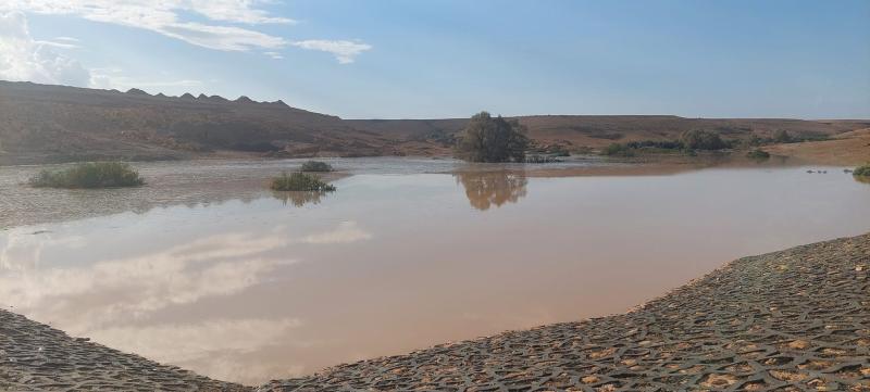 الري: نجاح الخزانات والآبار في حماية مطروح من الأمطار والسيول