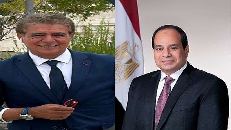 رئيس جمعية مصر فرنسا يوثق توكيلًا لدعم وتأييد الرئيس السيسي في الانتخابات الرئاسية 2024