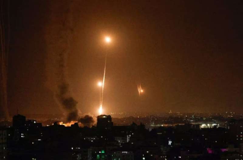  صواريخ تم إطلاقها من قطاع غزة