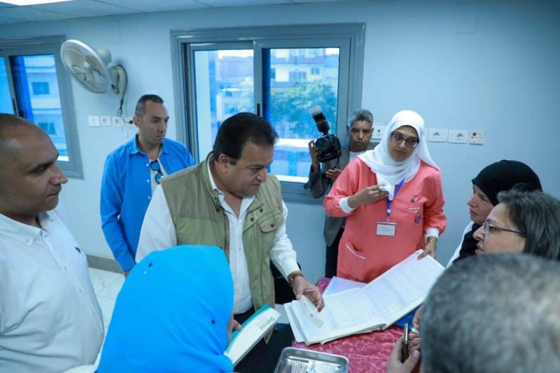 وزير الصحة يشيد بمعدلات الأداء في وحدة الرعاية الأولية «بنا أبوصير» بالغربية