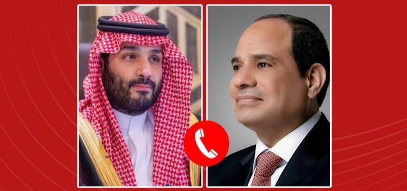 عاجل| الرئيس السيسي يتلقى اتصالا هاتفيا من ولي عهد السعودية