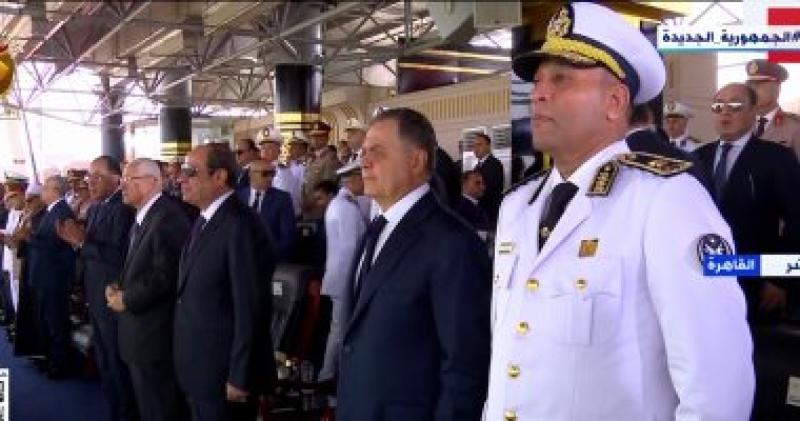 الرئيس السيسي يشهد سلام الشهيد خلال حفل تخرج دفعة جديدة من كلية الشرطة
