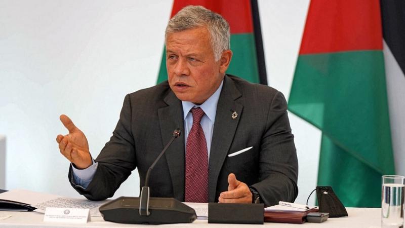 العاهل الأردني: المنطقة لن تنعم بالسلام أو أمان دون حل الدولتين