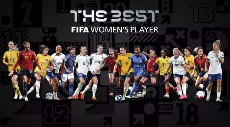 16 لاعبة في قائمة المرشحات لجائزة الأفضل في العالم من الفيفا
