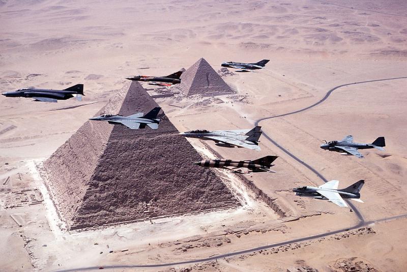 «عش الغراب».. الصقور المصرية تصطاد 7 طائرات إسرائيلية