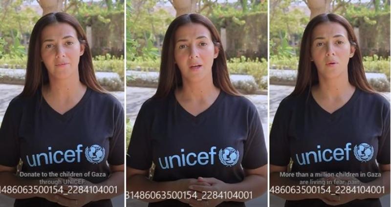 «أقل حاجة ممكن نعملها والوضع كارثي».. دنيا سمير غانم تطالب بالتبرع لأطفال غزة