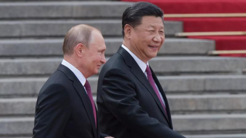 الرئيس الصيني ونظيره الروسي 