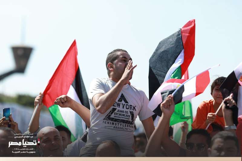 الحملة الرسمية للمرشح عبد الفتاح السيسي تُعلن رفضها القصف الإسرائيلي على غزة