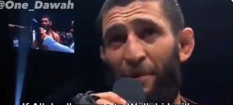 ما هو رد فعل «نجم UFC » بعد جرائم الاحتلال الاسرائيلي؟.. «بالفيديو»