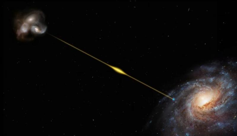 علماء الفلك يكتشفون انفجار حيوي غامض عمره 8 مليارات عام