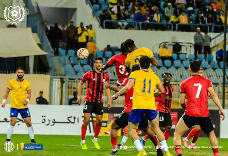 التشكيل الرسمي لمباراة الإسماعيلي والداخلية في الدوري المصري