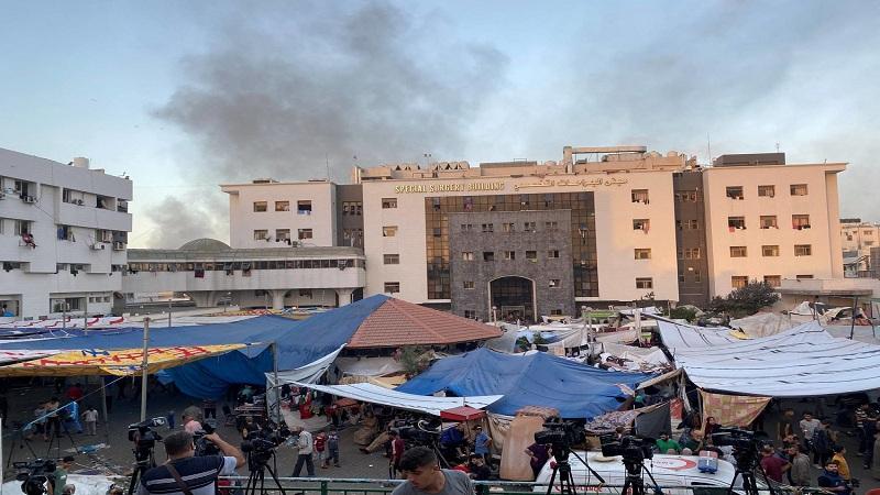 وزيرة الصحة الفلسطينية: مجمع الشفاء يشهد كوراث والمعمداني محاط بالدبابات الإسرائيلية