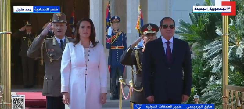خبير  علاقات دولية: استقبال السيسي لرئيسة المجر ضمن جهود حل الأزمة في قطاع غزة