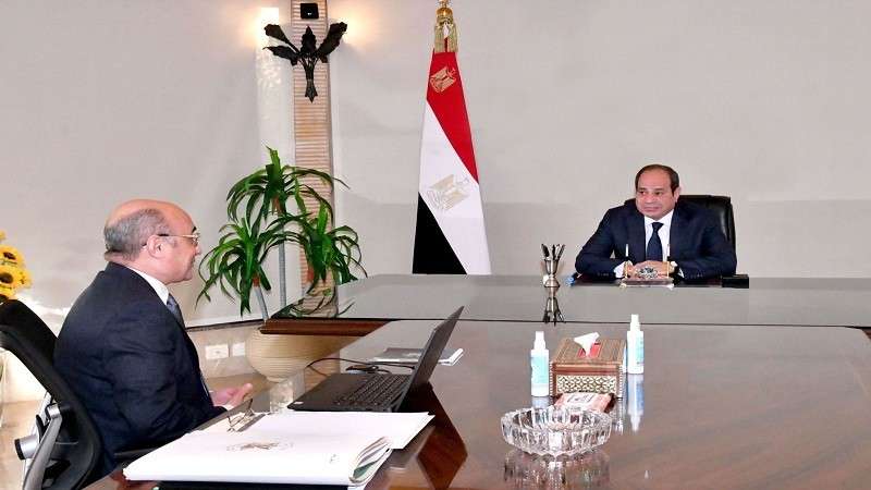 الرئيس السيسي يجتمع بوزير العدل بشأن تطوير منظومة التقاضي