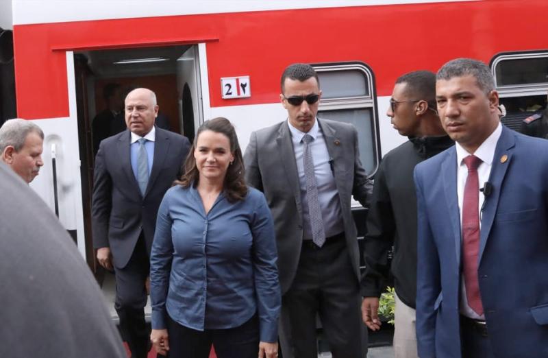 تفاصيل زيارة رئيسة المجر لمحطة مصر برمسيس