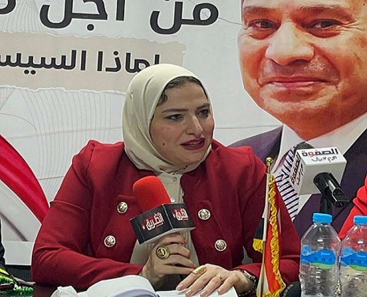 رحاب غزالة: عظيمات مصر يدعمن الرئيس السيسي في الانتخابات الرئاسية