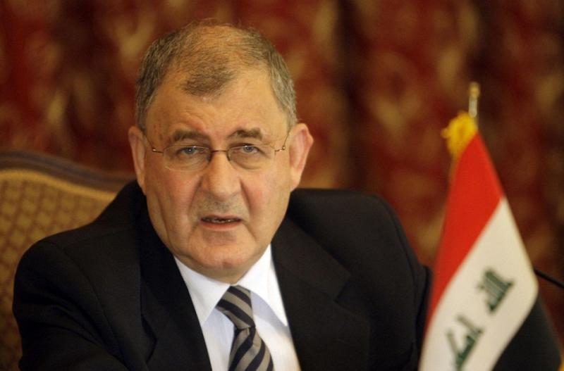 رئيس العراق: يجب اتخاذ موقف دولي ضد الانتهاكات بحق الشعب الفلسطيني