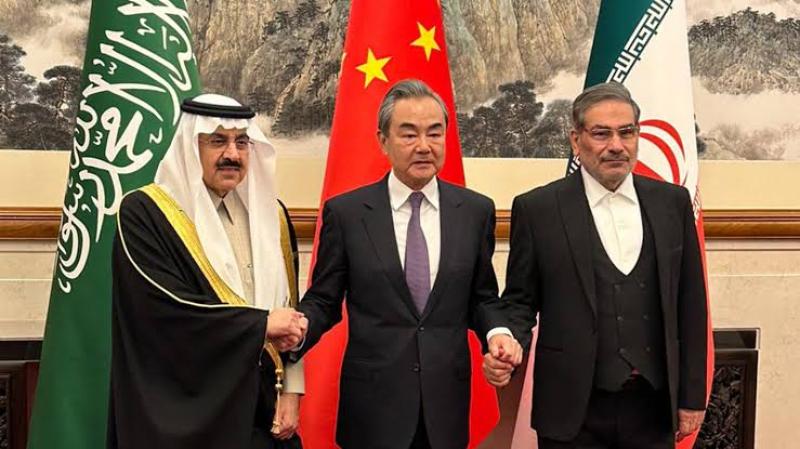 حرب غزة والعلاقات المستقبلية.. اتفاق ثلاثي بين السعودية وإيران والصين