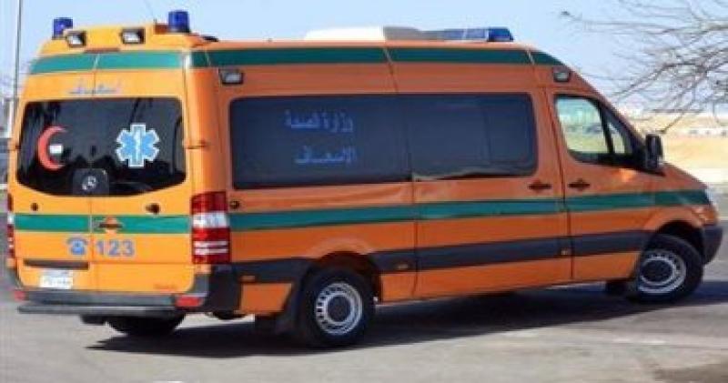 إصابة 15 في انقلاب سيارة بصحراوي المنيا