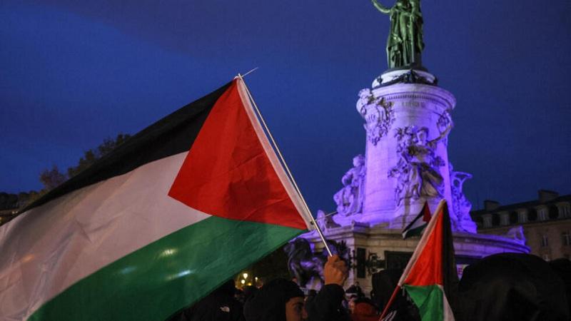 احتجاجات في فرنسا تضامن مع غزة