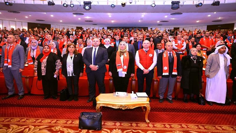 وزيرة التضامن تشهد احتفالية الهلال الأحمر المصري تحت شعار ”الأمل”