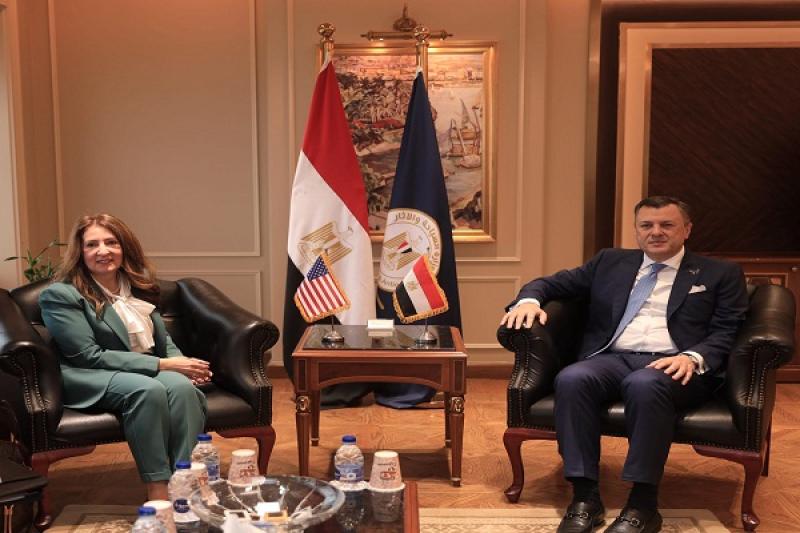 وزير السياحة يلتقي سفيرة أمريكا بالقاهرة لبحث سبل التعاون
